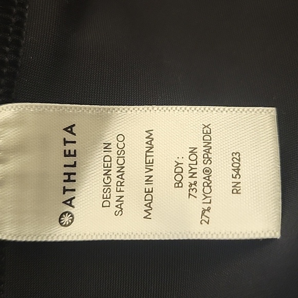ATHLETA TROUSERS Stellar Size 4 Bkack - Picture 15 of 16